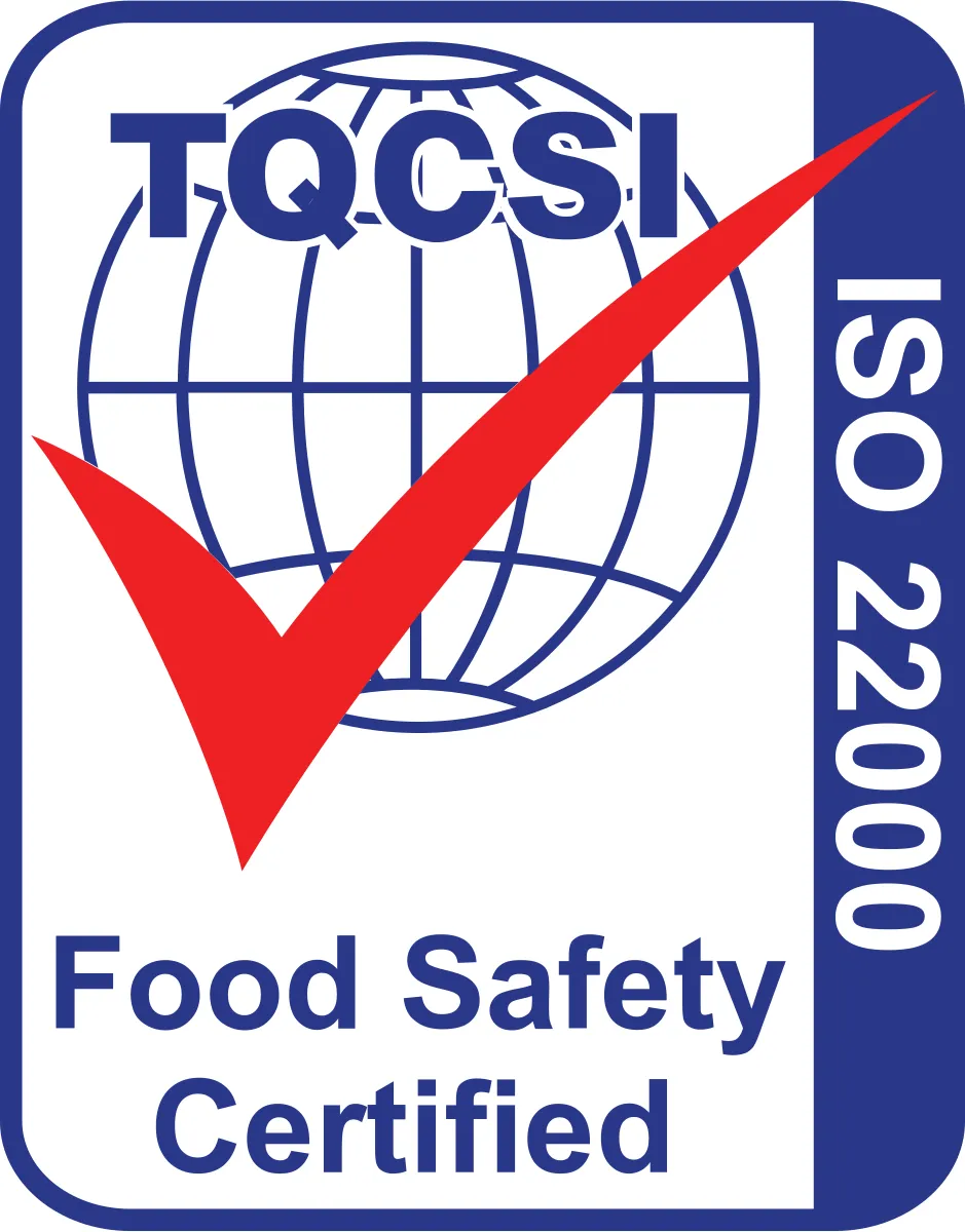 ISO 22000 Certification Food Safety Certified mark