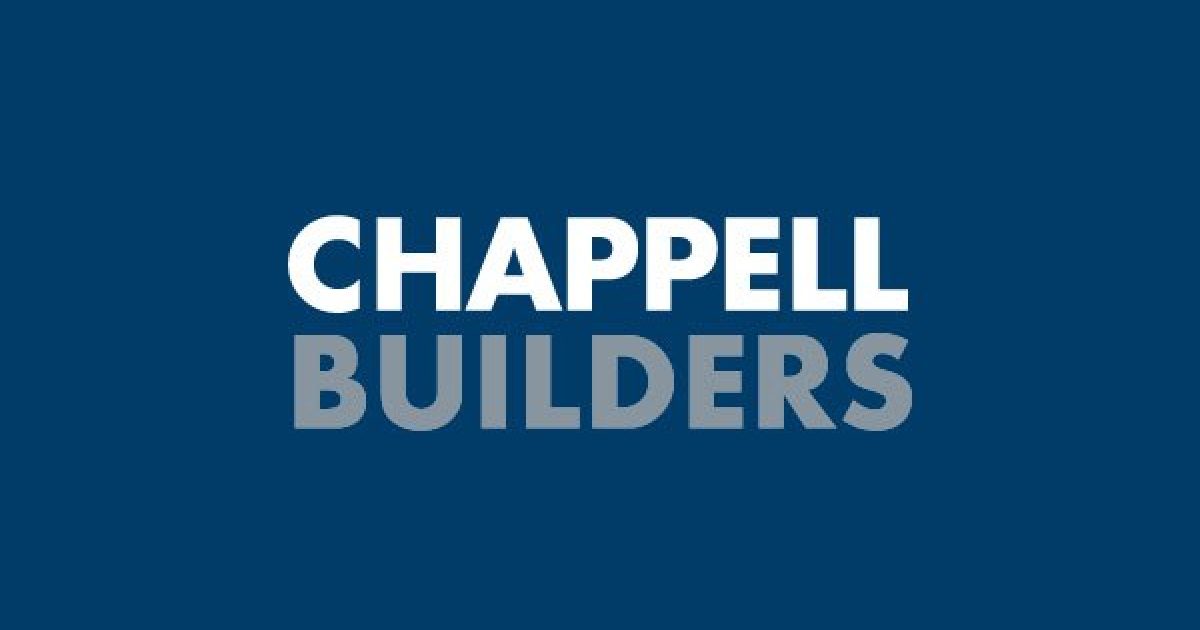 Chappell Builders achieves 20 years of certification - ISO 9001 certification.