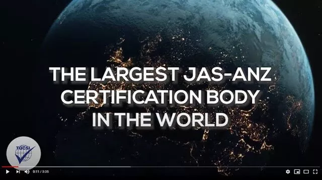 The largest JAS-ANZ ISO certification body in the world.